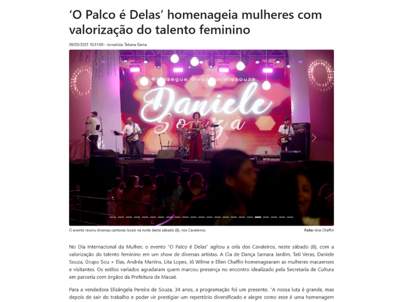 Dia Internacional da Mulher